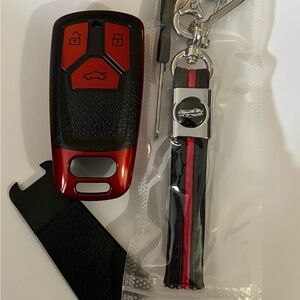 Audi Key Fob cover with Keychain